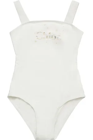 Chloé Bañador Entero De Lycra Con Logo