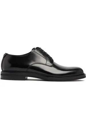 Dolce & Gabbana Zapatos De Piel Cepillada Con Cordones