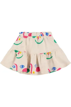 Bobo Choses Falda De Algodón Orgánico Estampada