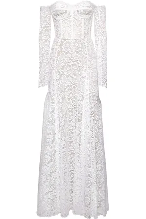 Zuhair Murad Vestido Largo Con Hombros Descubiertos