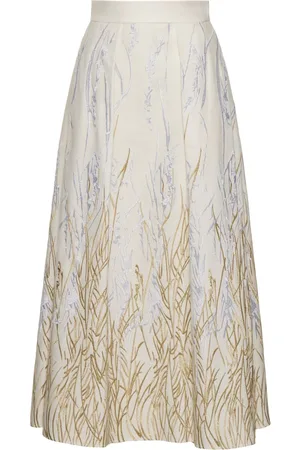Elie saab Falda Maxi De Algodón