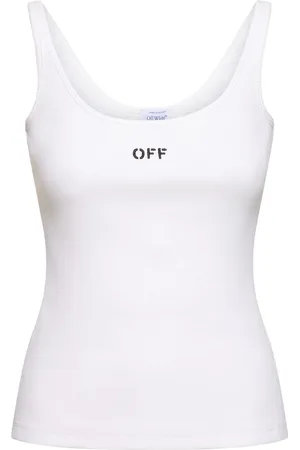 OFF-WHITE Tank Top De Algodón