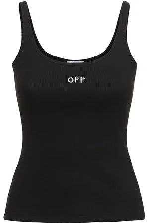 OFF-WHITE Tank Top De Algodón