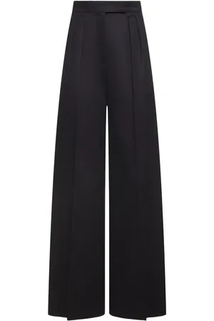 Max Mara Pantalones Anchos De Camello