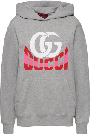 Gucci Sudadera De Algodón Jersey Con Capucha