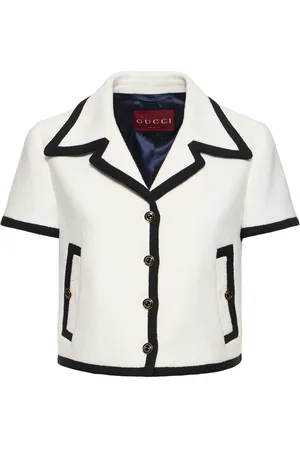 Gucci Chaqueta De Tweed De Algodón