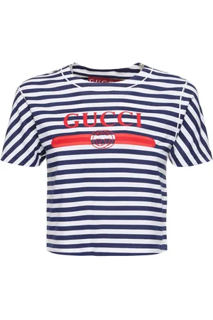 Gucci Camiseta De Algodón Jersey