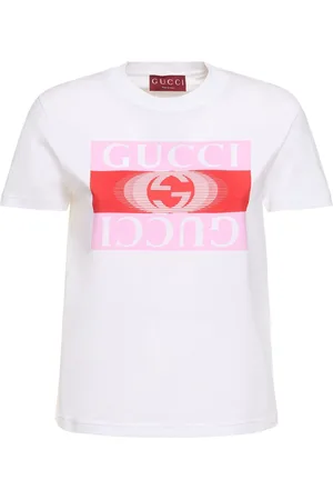 Gucci Camiseta De Algodón Jersey