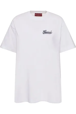 Gucci Camiseta De Algodón Jersey