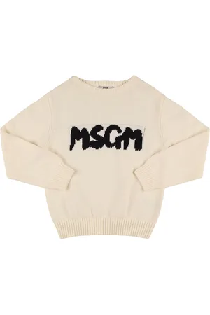 Msgm Suéter De Punto De Algodón