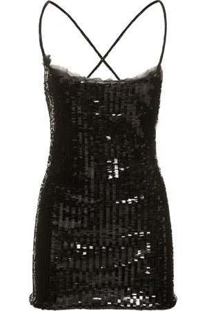 Roberto Cavalli Vestido Mini Con Lentejuelas