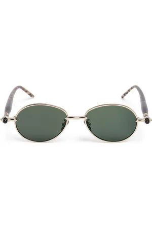 KUBORAUM Gafas De Sol Redondas De Metal Y Acetato