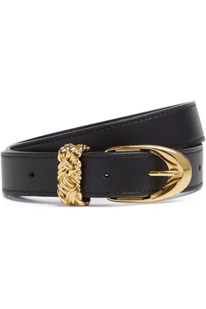 Bottega Veneta Cinturón De Piel 2,5cm