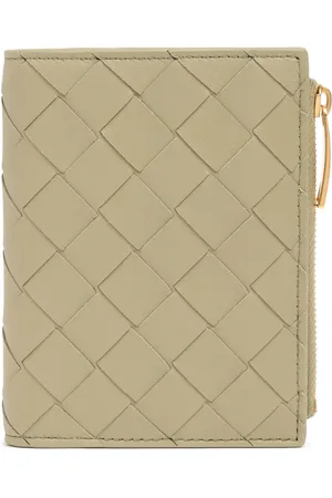 Bottega Veneta Cartera De Piel Intrecciato