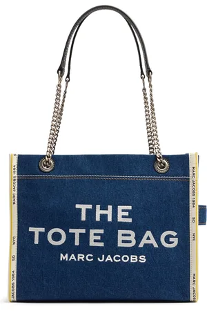 Marc Jacobs Bolso The Medium Tote De Denim Con Cadena