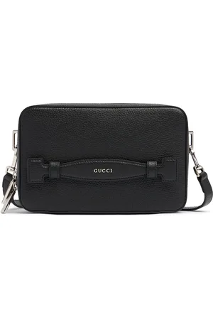 Gucci Bolso Bandolera Script De Piel