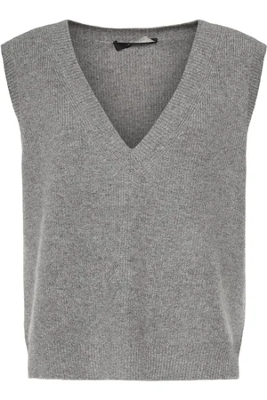Max Mara Chaleco De Punto De Cashmere