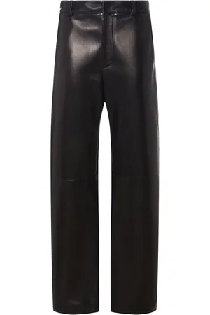 Bottega Veneta Pantalones De Piel