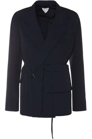 Bottega Veneta Blazer De Gabardina De Lana