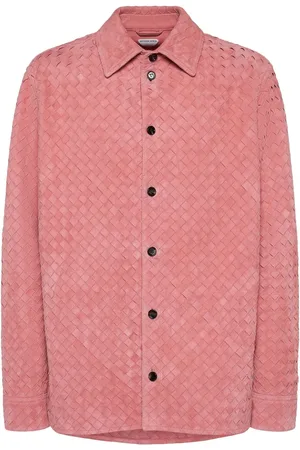 Bottega Veneta Camisa De Ante Intrecciato