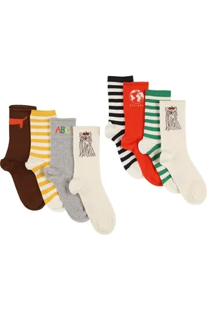 Mini Rodini 7 Calcetines De Algodón Orgánico