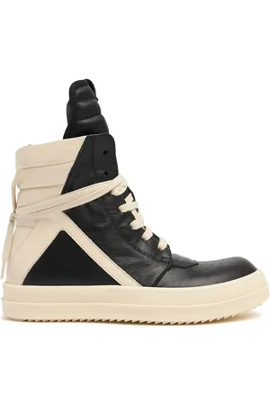 Rick Owens Sneakers Altas Geobasket De Piel