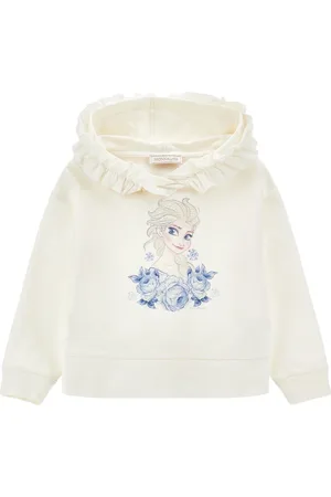 MONNALISA Sudadera De Algodón Con Capucha