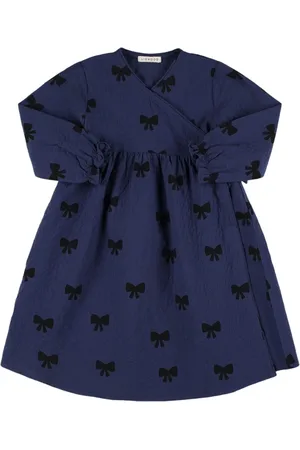 Liewood Vestido De Denim De Algodón Orgánico