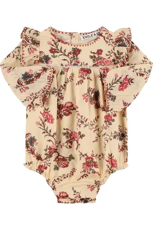 Emile & Ida Pelele De Algodón Estampado