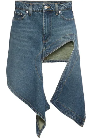 Y / PROJECT Minifalda Asimétrica De Denim