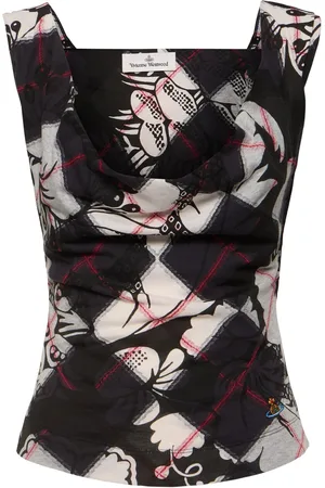 Vivienne Westwood Top Con Jersey Con Manga Larga
