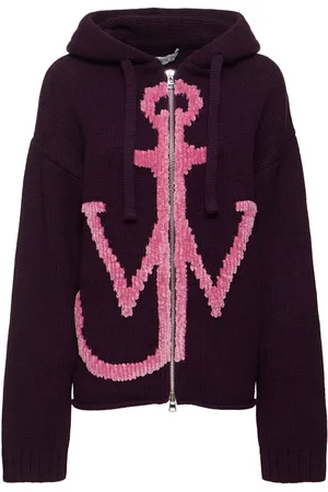 J.W.Anderson Sudadera De Punto De Lana Con Capucha