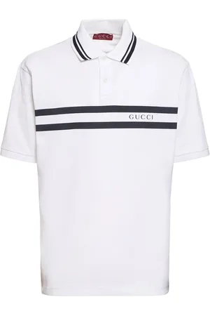 Gucci Camiseta Polo De Algodón Piquet
