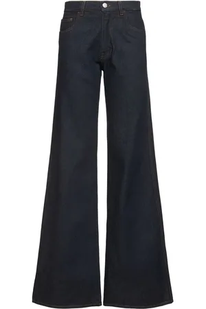 COPERNI Jeans De Denim De Algodón Con Pierna Ancha