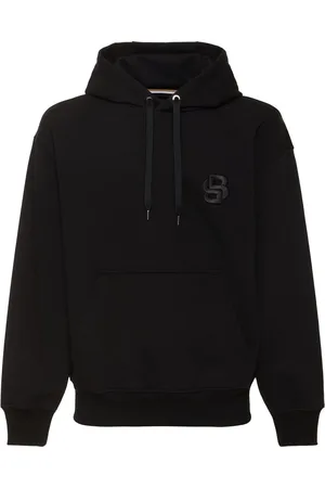 HUGO BOSS Sudadera De Algodón Con Capucha
