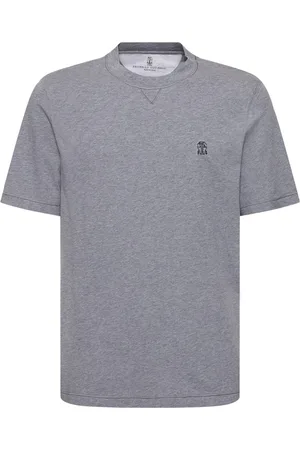 Brunello Cucinelli Camiseta De Algodón