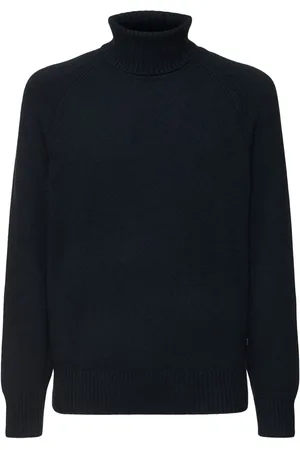 HUGO BOSS Suéter De Cashmere Con Cuello Alto
