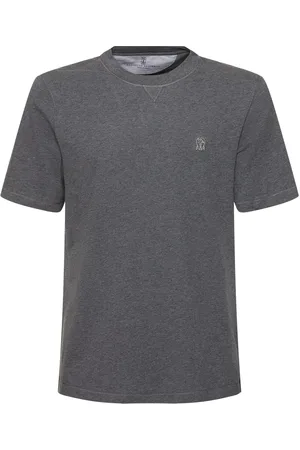 Brunello Cucinelli Camiseta De Algodón