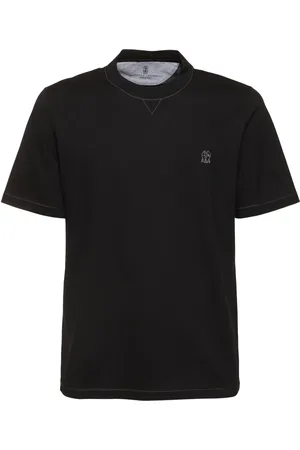 Brunello Cucinelli Camiseta De Algodón
