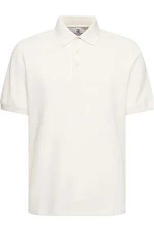 Brunello Cucinelli Camiseta Polo De Algodón Piqué
