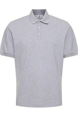 Brunello Cucinelli Camiseta Polo De Algodón Piqué