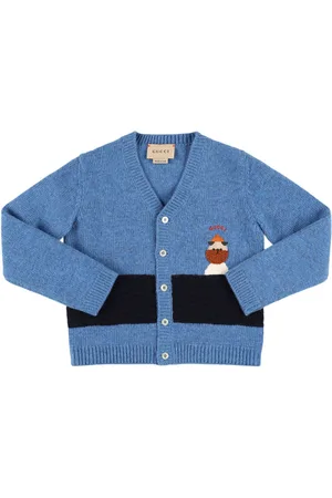 Gucci Cárdigan De Lana Con Intarsia