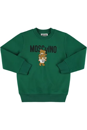 Moschino Sudadera De Algodón Estampada