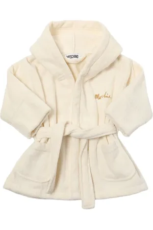 Moschino Albornoz De Rizo De Algodón