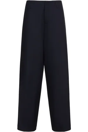 Serafini Pantalones Anchos De Lino Stretch