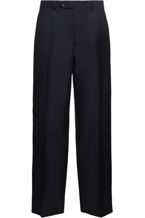 Bally Pantalones De Lana Con Pinzas