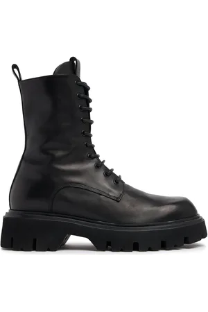 MATTIA CAPEZZANI Botas De Piel Con Cordones