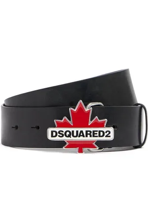 Dsquared2 Cinturón De Piel Con Logo