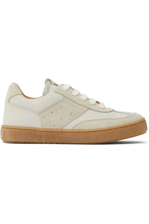 Maison Margiela Sneakers De Piel Con Logo Y Cordones