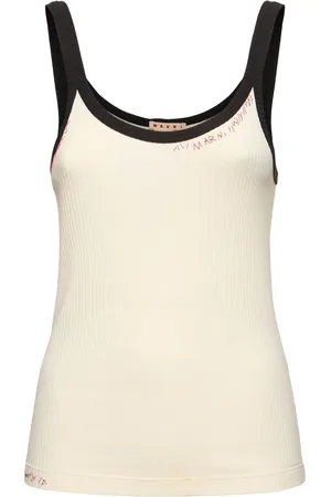 Marni Top De Jersey Acanalado